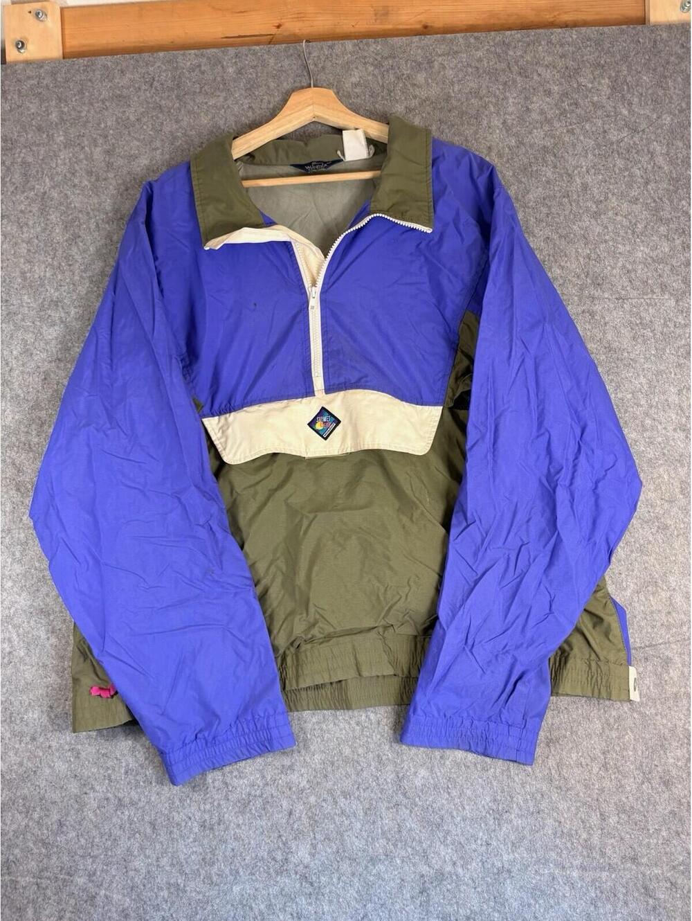 Vintage Woolrich Sigmet Gear Anorak Pullover Windbreaker Size XL